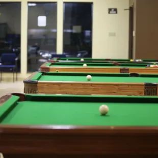 Pool tables