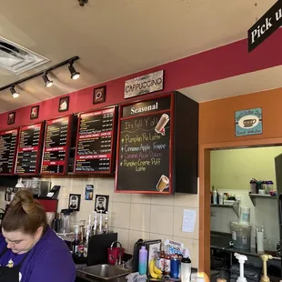 Seasonal menu (fall)