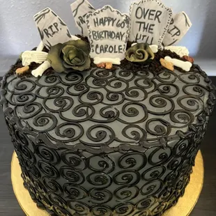 Over the hill cake