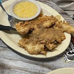 Deep-fried Turkey Slice