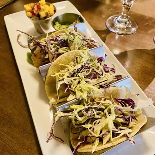 Seared Cod Fish Tacos