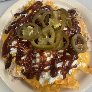 nachos, food