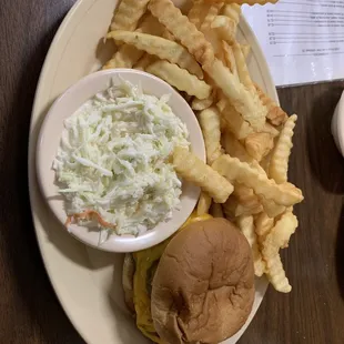 Burger Platter