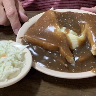 Hot Roast Beef Dinner