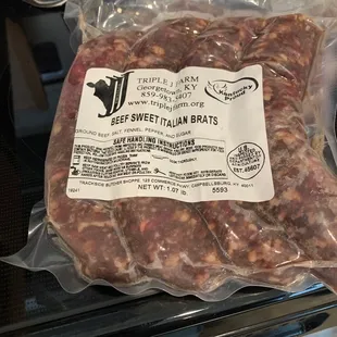 Beef Brats