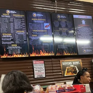 Their menu