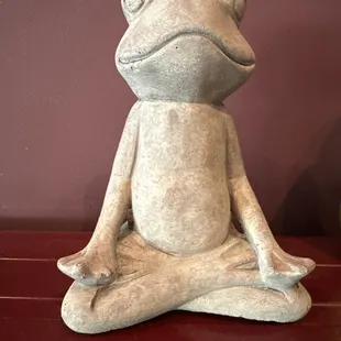 Relaxing frog