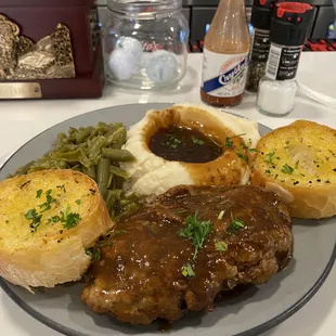 Wed lunch special. Meatloaf