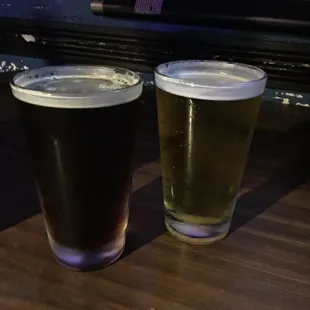 12.01.18 beers (jubeale on left, dunno what blonde one it is on right)