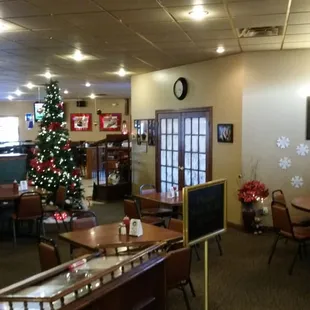 Entry and dining area