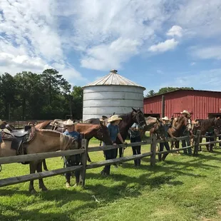 Summer Camp horsemanship at Triple R Ranch