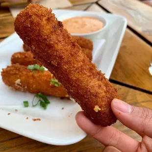 Cheddar Potato Croquettes