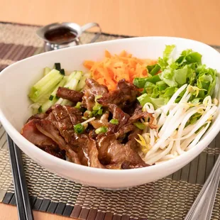 Grilled pork vermicelli