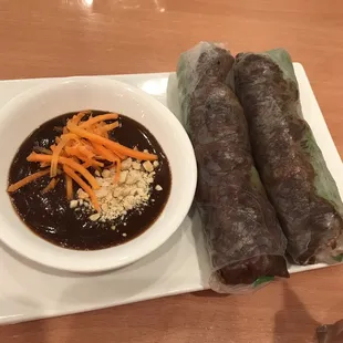 Beef Spring Rolls