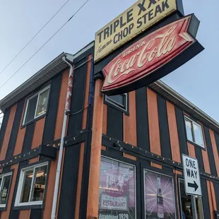 Outside Triple XXX Restaurant, West Lafayette