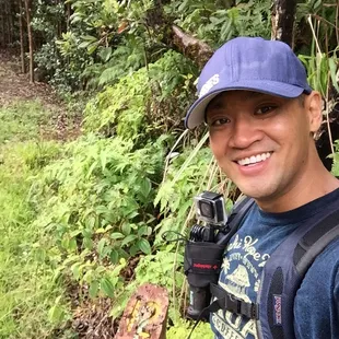 Marker 12 along Moanalua valley. Tripler trail is a few feet after it.