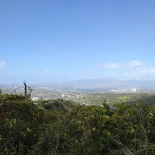 View from the ridge