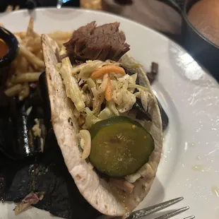 Brisket tacos