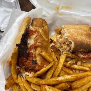 Chicken Parmesan Sandwich