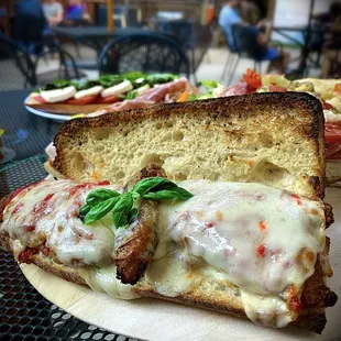 Chicken parm grinder