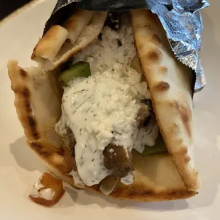 Lamb Gyro Wrap