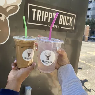 dirty chai and lavender lemonade