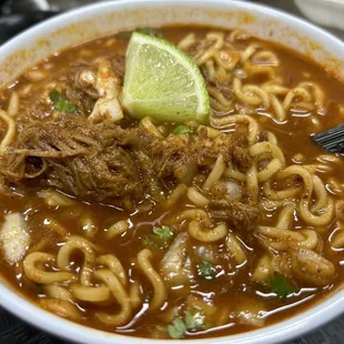 Birria ramen