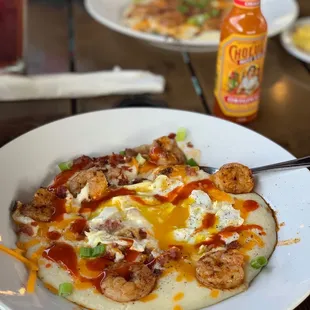 a plate of food