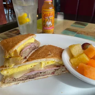 Breakfast Cuban Sandwich