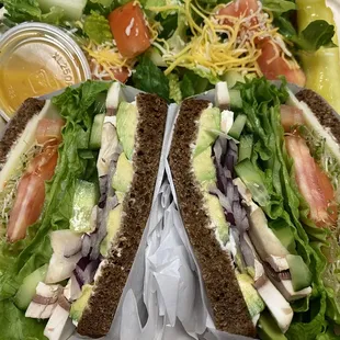 9. Vegetarian Sandwich