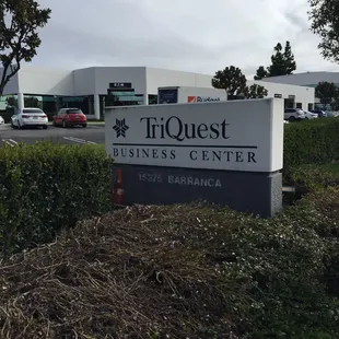 It's on the backside of this business plaza