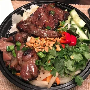 Grilled Pork Vermicelli Salad