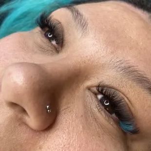 Volume with a Pop of Turquoise