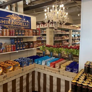 a display in a store