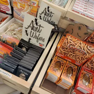 Got the cheese flavored Larvets (curious)