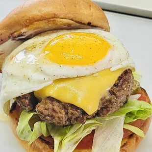 Best Breakfast Burger around.