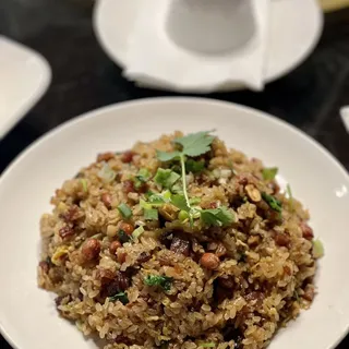 Stir-Fried Sticky Rice W/ Chinese Sausage