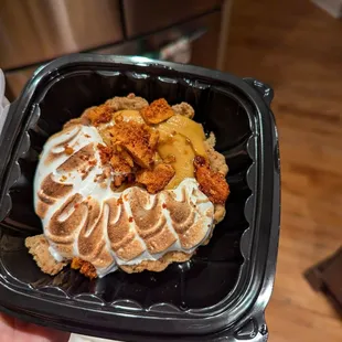 Sweet potato custard