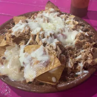 Chicken nachos