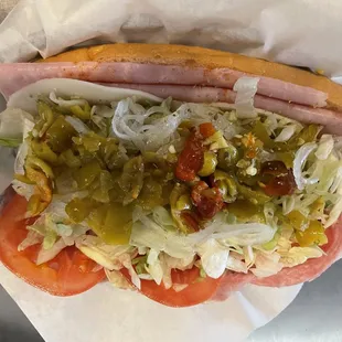 Ham &amp; Cheese Hoagie