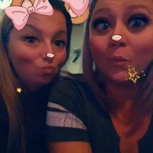 Trixxie on the right is your bar manager and full time Startender