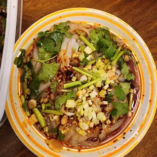 川北凉粉 (mung bean jelly)