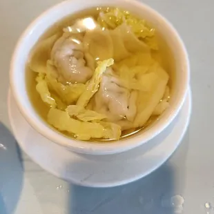 Wonton Soup.  Full Of Goodness.