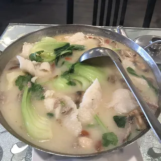 36.  Fish & Lamb in Milky Soup