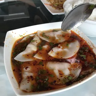 44.  Boiled Dumplings in Spicy Soup (12)