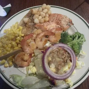 a plate of food