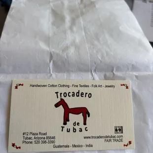 Business card