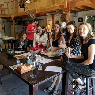 Celebrating a batchlerett party here the wine was great! Eric was very accommodating of our group. We will definitely be coming back.