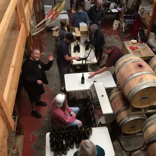 Bottling the 2014 Sangiovese