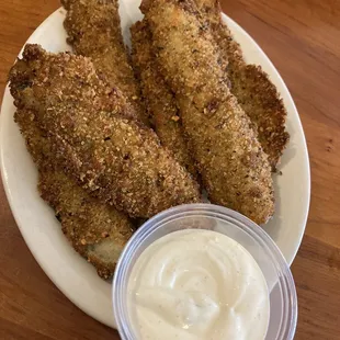 Breaded Dill Pickles